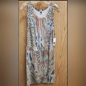 Missoni Print sleeveless Dress Size 14. New with tags